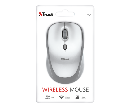 Myszka Trust YVI WIRELESS MOUSE WHITE